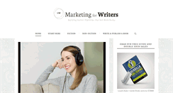 Desktop Screenshot of marketingforwriters.com